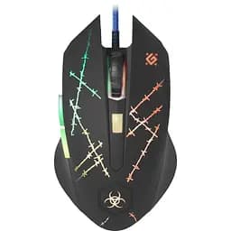Миша Defender Forced GM-020L USB Black (52020) - мініатюра 2