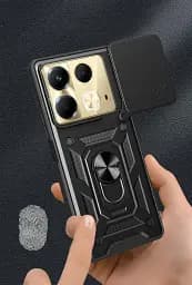 Панель BeCover Military для Infinix Note 40 (X6853) Black (712159) - мініатюра 5