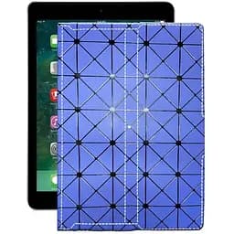 Чохол StatusCASE з екошкіри для планшету Apple iPad 5 A1822 Синій ромб