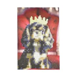 Алмазная мозаика Кавалер кинг-чарльз-спаниель YAB14423 без подрамника не полная выкладка 10х15 см