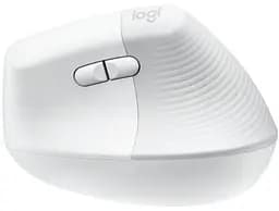 Миша бездротова Logitech Lift Vertical Ergonomic White (910-006475) - мініатюра 3