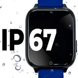 Смарт-годинник JETIX DF100 Pro з 4G відеодзвінком, вібродзвінком і вологозахистом IP67 - Blue - мініатюра 7