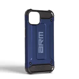 Чехол для Apple iPhone 13, Panzer, синий, противоударный, бронированный, милитари, панель-накладка, защита всего корпуса, защита дисплея и камеры, термополиуретан (TPU) + поликарбонат (PC), ArmorStandart (ARM70821) - мініатюра 2
