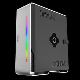 Корпус GameMax Violin 180W Silver (Violin Silver) - мініатюра 2