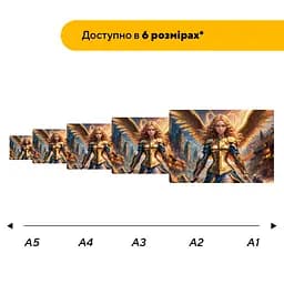 Пазл деревяний Аніме Феєричні Крила, А5, Картонна коробка 35 елементів - мініатюра 2