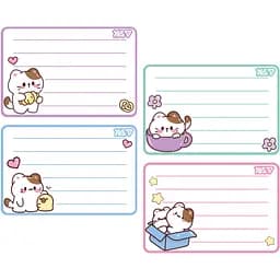 Наліпки на зошити Yes Кошенята 8 шт. (955534)