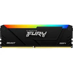 Память для ПК Kingston DDR4 8 ГБ 3200 FURY Beast RGB
