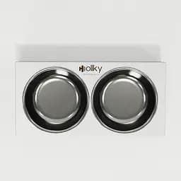 Hollky Base XS — миски на підставці для маленьких собак та котів (2 × 0,25 л) - мініатюра 4