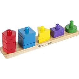 Дерев'яні пірамідки на платформі Melissa&Doug (MD10379)