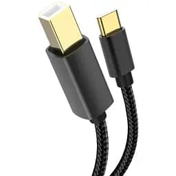 Кабель XO GB010B USB C - USB B чорний