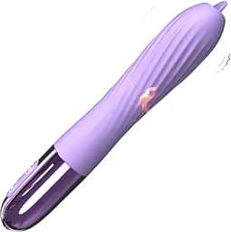 Вібратор B - Series Fox Heating, 18 см (бузковий)