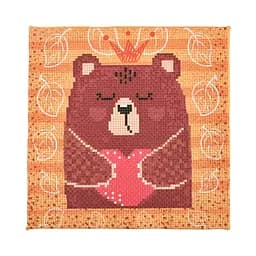 Вышивка крестиком Медвежонок Strateg, AX-206