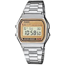 Оригінальні японські чоловічі годинники наручні сталеві стильні оригінал Casio Collection A158WEA-9EF