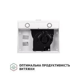 Витяжка плоска Perfelli PL 5002 W LED - мініатюра 6