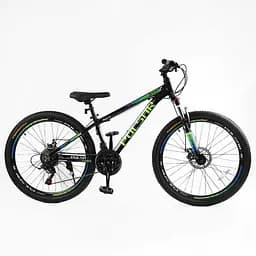 Велосипед спортивный Corso Pulsar PL-26407 26" алюминиевая рама, Shimano 21 скорость