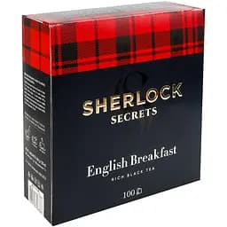 Чай чорний Sherlock Secrets English Breakfast 100 шт. х 2 г