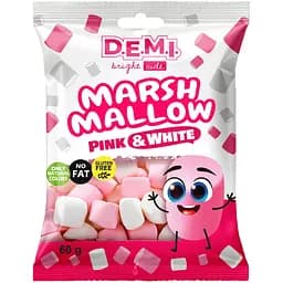 Маршмеллоу D.E.M.I Розовый и белый 60 г