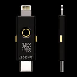Апаратний ключ Yubico Yubikey 5Ci USB Type-C, Lightning (683072) - мініатюра 3