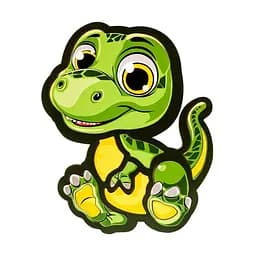 Дитячий пазл-вкладиш "Динозавр" PuzzleOK Puz-22970, 8 елементів