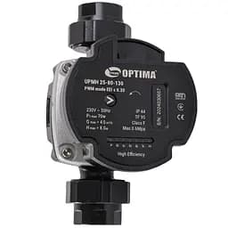 Насос циркуляційний енергоощадний Optima Prime UPMH 25-80AUTO 130мм + гайки - мініатюра 4