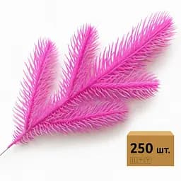 Гілка хвойна лита Hvoya Barbie Pink рожева 33 см 250 шт.