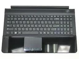 Клавіатура для Samsung RC510, RC520, BA75-03029C (RU Black в комплекті з верхньою кришкою, динаміками та тачпадом). Оригінал.