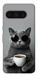 Чохол Demsky Grey cat coffee для Google Pixel 8 Pro