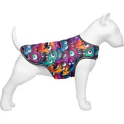 Курточка-накидка для собак Waudog Clothes Зубасті монстри XS