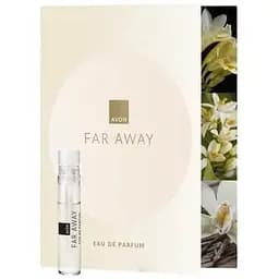 Открытка с пробным образцом Avon Far Away 0.6 мл
