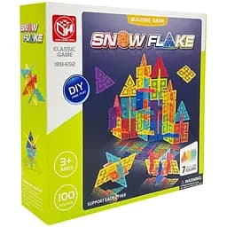 Дитячий набір конструктора Snow Flake YG Toys 188-692 100 деталей