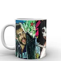 Кухоль GeekLand Загін Самогубців Suicide Squad Капітан Бумеранг, Катана, Вілл SS.02.037 330 мл білий - мініатюра 2