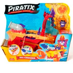 Детский игрушечный набор с фигурками Piratix «Пиратский корабль Морской Громовержец» PPXSP114IN20