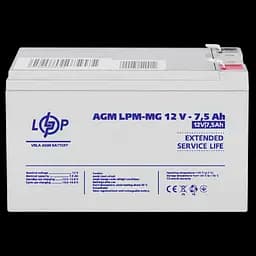 Акумулятор мультигелевий LPM-MG 12V - 7.5 Ah - мініатюра 3
