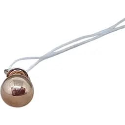 Золотая моносерьга-пуссета Favoritum Шарик. 210115_7/1