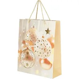 Пакет подарунковий новорічний Іграшки YY050923 Різнокольоровий (NY)