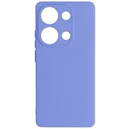 Чохол Silicone Cover з рамкою камери A Xiaomi Poco M6 Pro 4G Lilac
