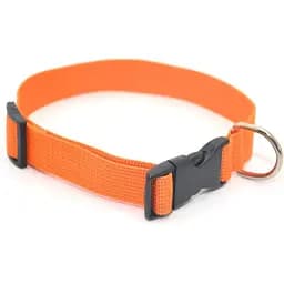 Нашийник для собак Zoo-hunt капроновий 2,5 см 52 см помаранчевий 1020