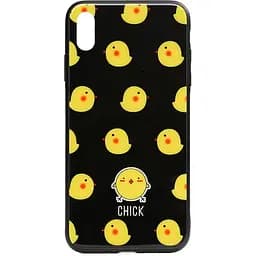 Чохол-накладка Toto Cartoon Print Glass Case Apple iPhone X/XS Chick