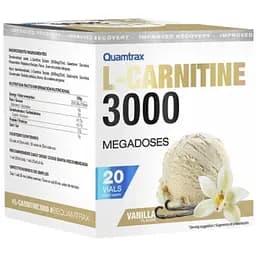 Жиросжигатель Quamtrax L-Carnitine 3000 ваниль 20 шотов
