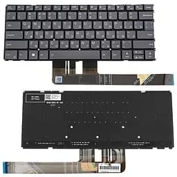 Клавіатура для ноутбука LENOVO (Yoga Pro 7 14ARP8) rus, black, без кадру, підсвічування клавіш