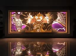 Світильник нічник 3D Ван Піс Монкі Д. Луффі One Piece Monkey D. Luffy 20 см NL3D OP MDL2