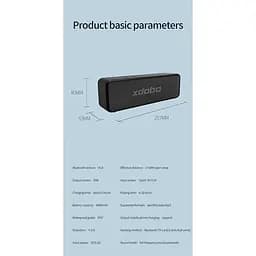 Портативна акустика Xdobo X5 IPX6 DSP 30W - мініатюра 8