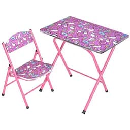 Детский столик складной Bambi столешница 60х40 см 1 стульчик M 19 19-UNI