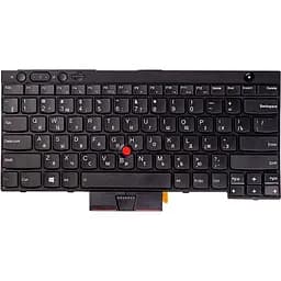 Клавіатура для ноутбука LENOVO Thinkpad T430, L430, X230 чорний, чорний фрейм