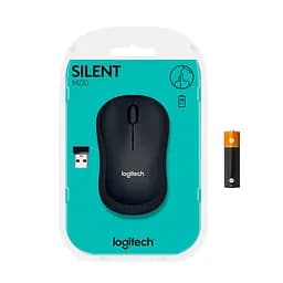 Бездротова миша Logitech M220 Wireless Charcoal (910-004878) - мініатюра 8