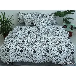 Комплект постільної білизни TAG Tekstil з компаньйоном Євро 000210645 (R-T9255)