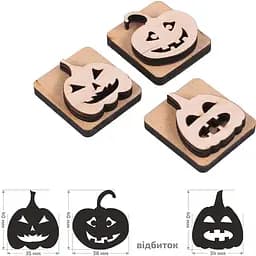 Набір штампів для вибійки Rosa Talent №1 Halloween 4x4 3см