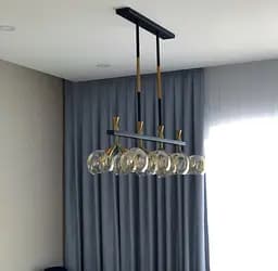 Видовжений дизайнерський світильник в стилі Лофт | Арт. ZL 1557/6 | Line F