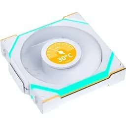 Кулер до корпусу Lian Li Uni Fan SL WIRELESS LCD Reverse, 120-1 (G99.12RSLLCD1W1W.00) - мініатюра 2