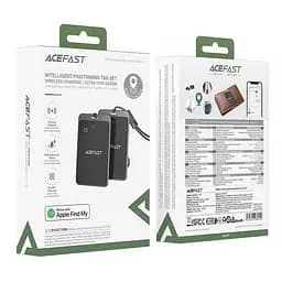 Трекер Acefast S3 Metal Card 100 mAh (2ps) Gray - мініатюра 6